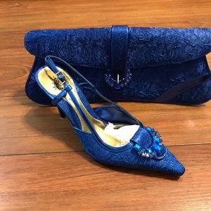 J. Renee Rachele clutch and heel set